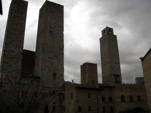 I really wasn't kidding about the number of pictures of towers.