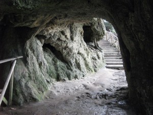 There were several caves and overhangs along the trails.