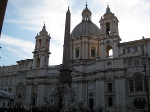 In Piazza Navona!