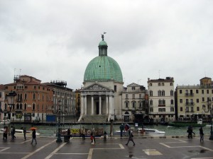 My first look of Venice after exiting the train station!