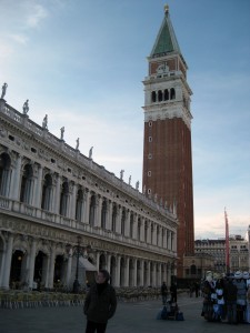 By St. Mark's square.